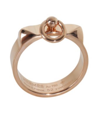 Small Model Collier de Chien 18k Rose Gold Ring
