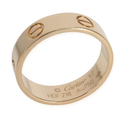  Love 18k Yellow Gold Ring