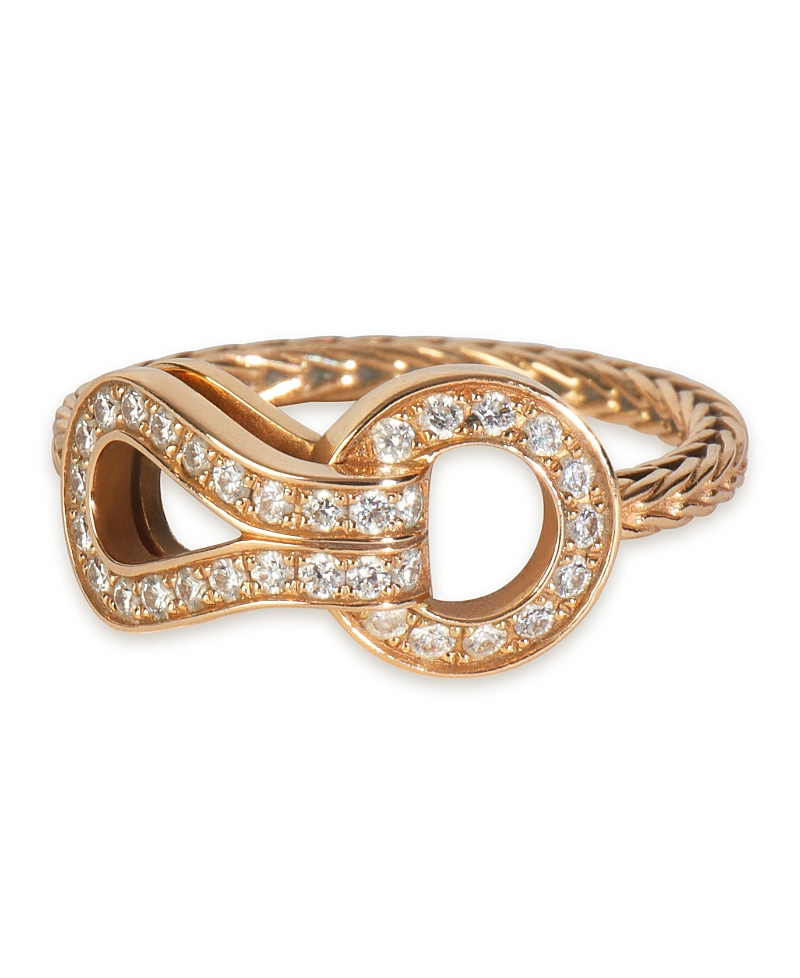 Click to view more detailed imagery on our partner's website Pre-owned Pre-owned Cartier Cartier Agrafe 18k Rose Gold Ring