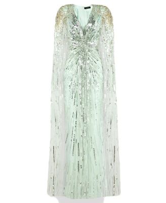 Gold Rush Sequin-Embellished Gown