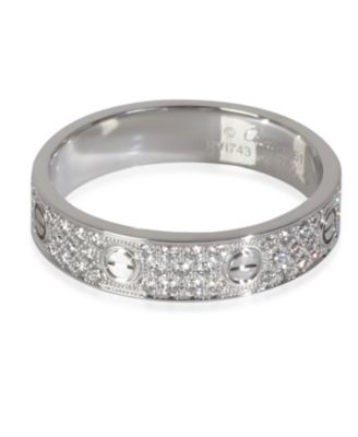  Small Model Love 750 White Gold Ring