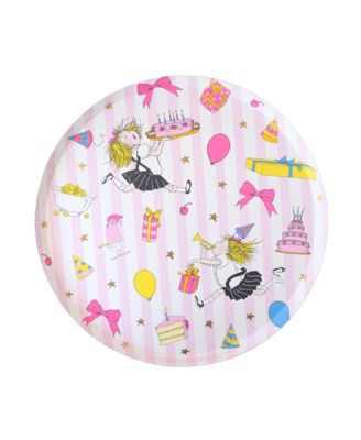 Eloise at the Plaza Birthday Large Paper Plates, Set of 8
