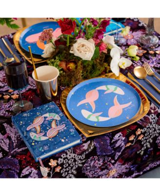 Zodiac Themed Paper Party Dinner Plates, Set of 8