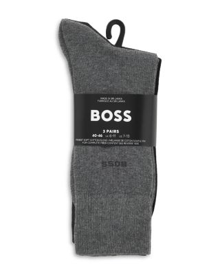 Regular Length Crew Socks, Pack of 3