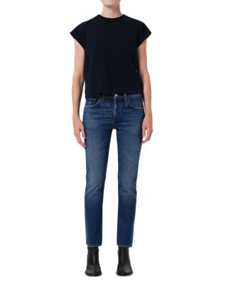 Cocktail Slim Ankle Jeans in Outline
