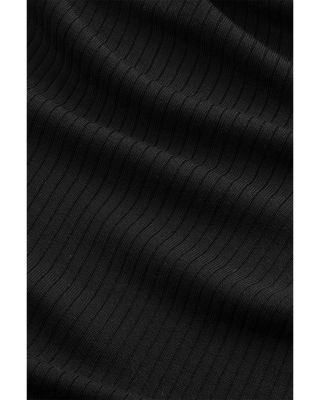 Paul Ribbed Open Collar Polo Sweater