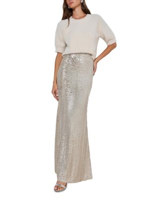 Zeta Sequinned Skirt