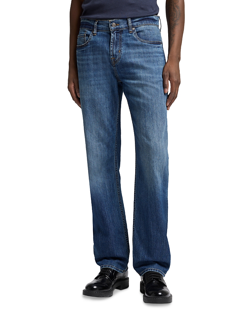 7 For All Mankind Austyn Relaxed Fit Jeans In Draft In Blue