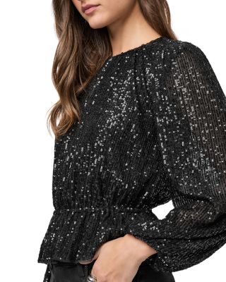 Vilma Sequin Top
