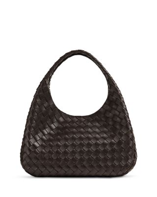 Campana Intrecciato Leather Shoulder Bag