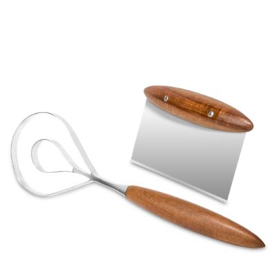 Breaking Bread Bench Scraper & Whisk, Set of Two