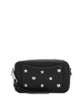 The Snapshot Icon Mini Studded Leather Camera Bag