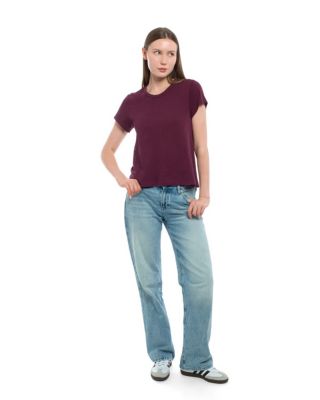 Short Sleeve Baby Fit Shrunken Crew Tee