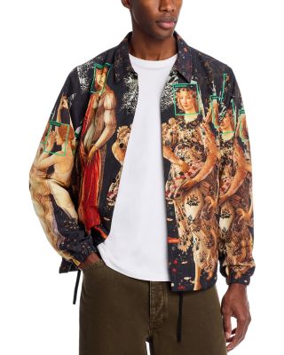 Printed Snap Front Jacket