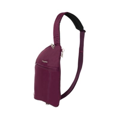 The Travel Smart Edit Securtex Anti Theft Half Moon Sling Bag