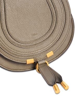 Marcie Small Leather Saddle Bag