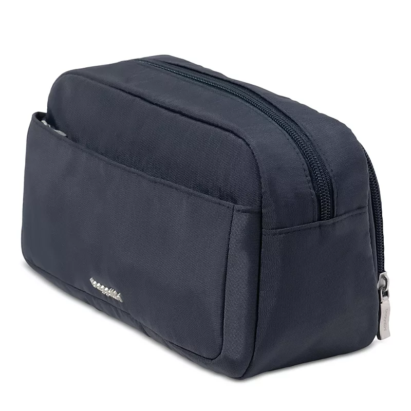 Baggallini The Jet Set Edit Pocket Cosmetic Pouch with Brush Organization