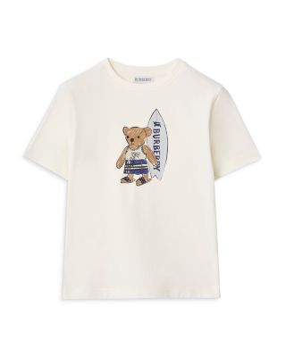 Boys' Cedar Surfer Bear Cotton T-Shirt - Little Kid, Big Kid