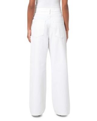 The Vana Fold Jeans in Milkshake