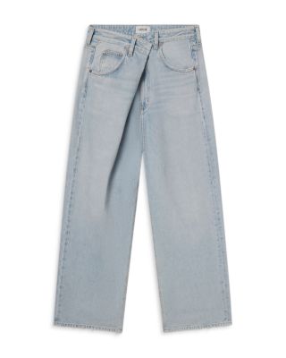 The Vana Fold Jeans in Super Pale Indigo