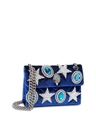 Kensington Mini Embellished Velvet Convertible Crossbody