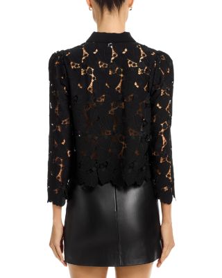 June Embroidered Lace Shirt