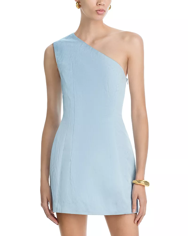 A. l.c. Naya One Shoulder Mini Dress