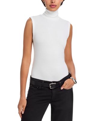 The Knit Turtleneck Tank Top