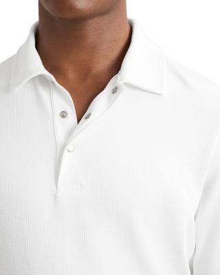 Tivolli Long Sleeved Textured Polo  