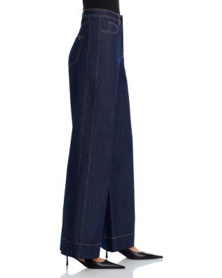Betsy High Rise Wide Leg Jeans in Indigo
