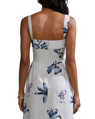 Evris Ruffle Hem Dress