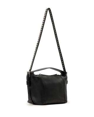 Vega Embossed Leather Grab Bag