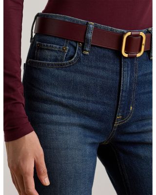 High Rise Straight Jeans
