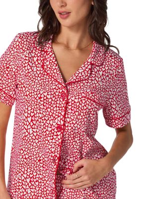 Bursting With Love Short Sleeve Pajama Set
