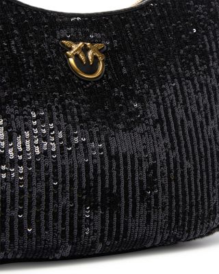 Half Moon Sequin Crossbody