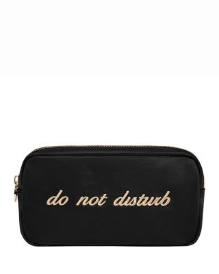 Do Not Disturb Embroidered Small Pouch