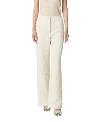 Contrast Fabric Detailed Pants