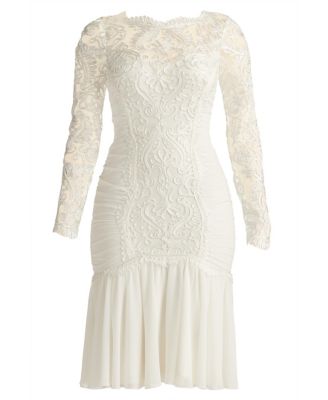 Novara Embroidered Skater Dress