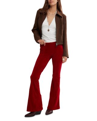 Penny Pull On Velvet Pants