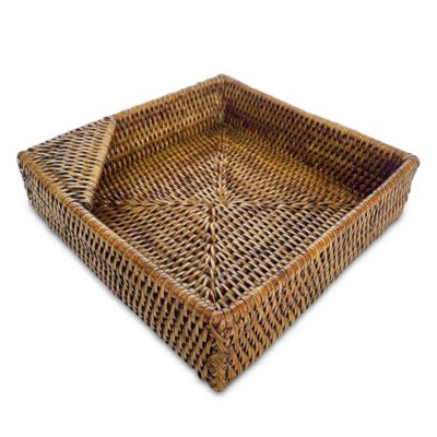 Radici Home Collection Rattan Napkin Holder