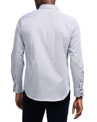 Cheslyn Printed Long Sleeve Button Front Shirt