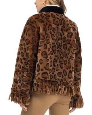 Shearling Lamb Jacket with Fringes