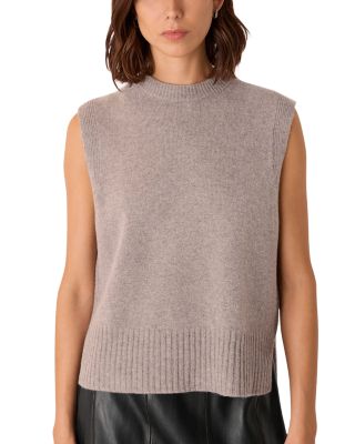 Sleeveless Wool Top