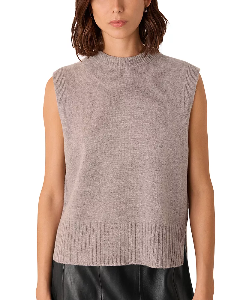 Whistles Sleeveless Wool Top