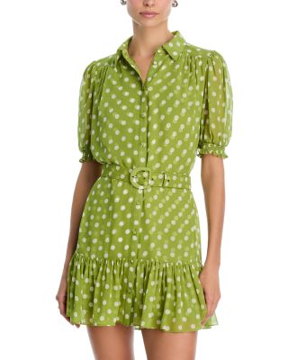 Camille Belted Mini Dress