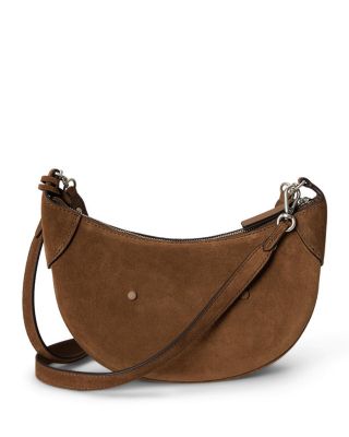 Polo ID Mini Studded Suede Shoulder Bag