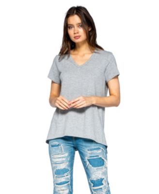  Short Sleeve Shrunken Boyfriend Tee