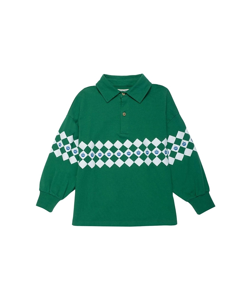 The Sunday Collective Boys' Polo Shirt - Little Kid, Big Kid In Green