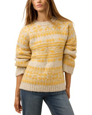 Powder Peak Crewneck Boyfriend Sweater