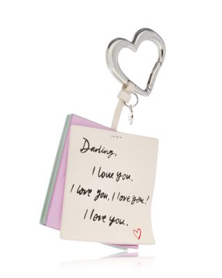 Charmed Love Notes Bag Charm
